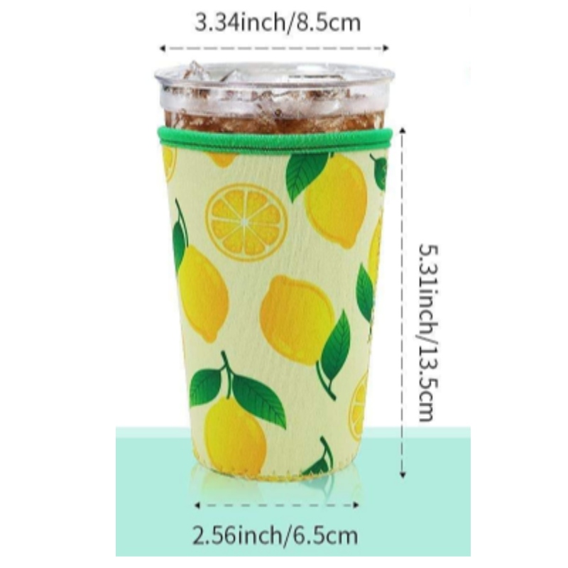 Benutzerdefinierte hochwertige Eiscreme -Tassenhülle mit Griffkaffeetassen integrierte gedruckte Tasse Ärmel