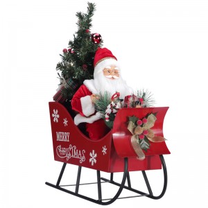 Tm-95113 50*27*60 Santa Claus mit Sleidge