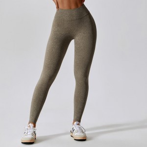 SC1092 Custom Logo Muster Leggings für Frauen drängen Leggings Frauen hohe Taille Scrunch Butt Yoga Pant