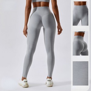 SC1095 Custom Sport High Taille Butt Hifting Leggings Frauen Fitness Yogamhosen hohe Taillenstrumpfhosen Leggings für Frauen