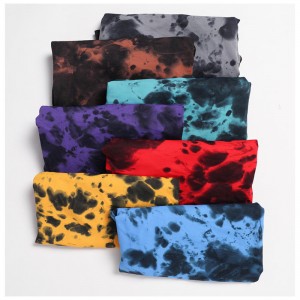 SC10123 Fitnessstudio Fesse Fitness Yoga Leggings Hosen Frauen Scrunch Women Leggins Yoga Krawattenfarbe Hosen Leggings Leggings