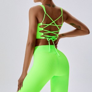 SC10167 Sport BH für große Brustfrauen Yoga Shorts Mädchen China Nahtloses gepolstertes Sport Fitness Workout Fitnessstudio Sport BH