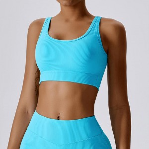 SC10167 Sport BH für große Brustfrauen Yoga Shorts Mädchen China Nahtloses gepolstertes Sport Fitness Workout Fitnessstudio Sport BH