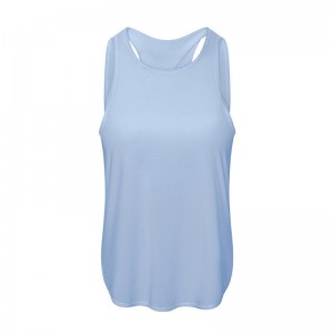 SC102512 Spring Fashion Lose Bluse Hollow Workout Tops Yoga Frauen \'s Tanktop Womens Yoga Tanpop Open Rücken