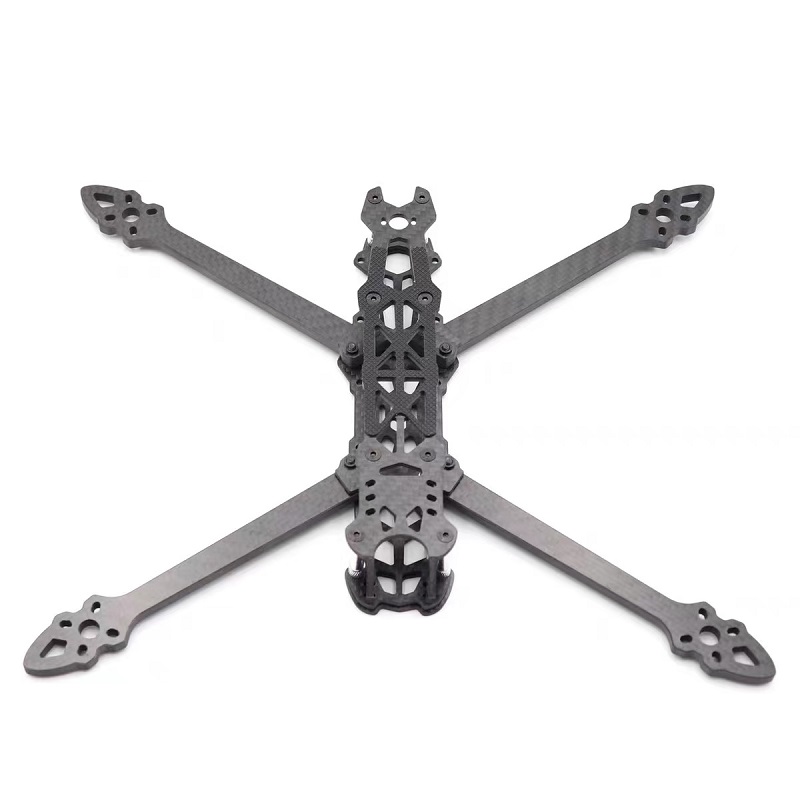 Hochvorbereitete Carbon -Faserblech -Rahmenschneidung für Arm FPV Racing Drohne Quadcopter Frames Aerospace Aircraft