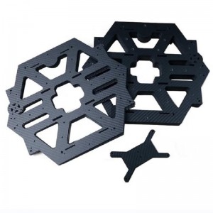 Custom RC Car Boat FPV Rennsportfahrzeuge CNC -Mahl -Kohlefaserteile 3K Carbonfaserrahmen