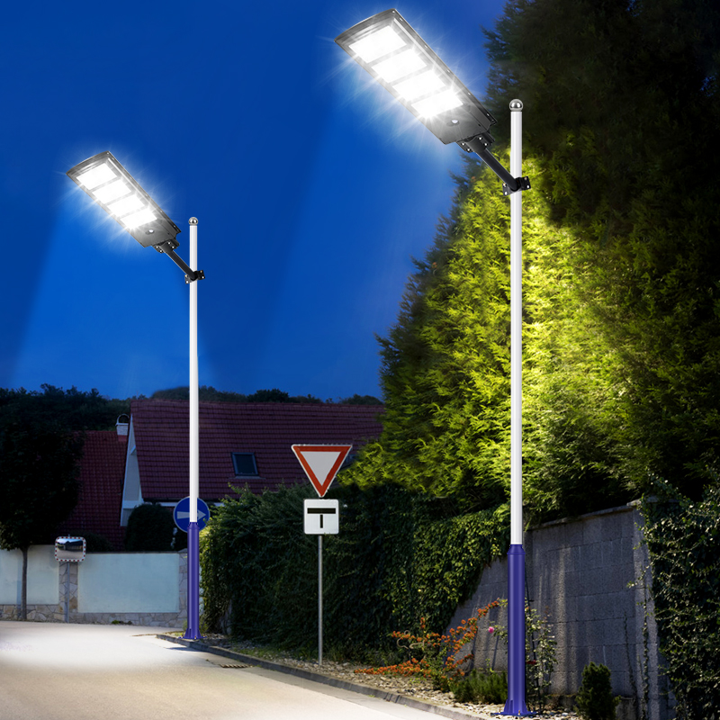 Doppelkopf -Induktion Solar Street Lampe