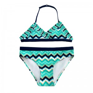 Halter Druck zweiteiler Badeanzug für Kinder