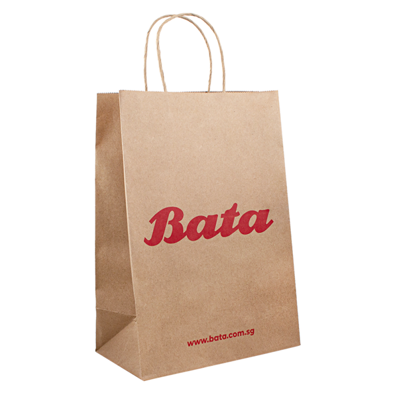 Krafts Bags Paper Shopping Verpackung Logo Luxus -Papiertüten mit Ihrem eigenen Logo