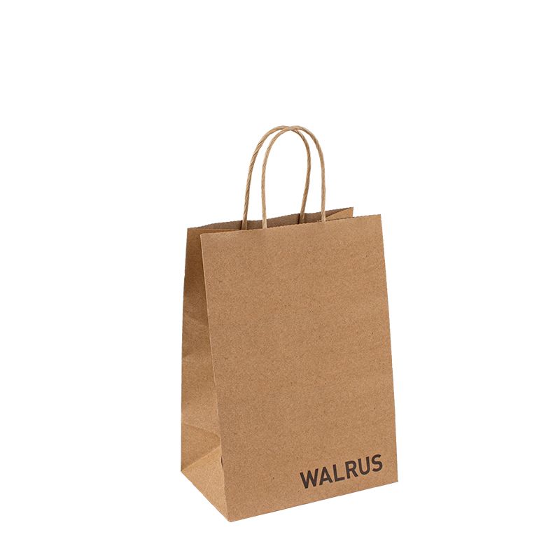 Papierbeutel Preis Designer recycelte Papiertüten Tasche Griff Papier Geschenktüte