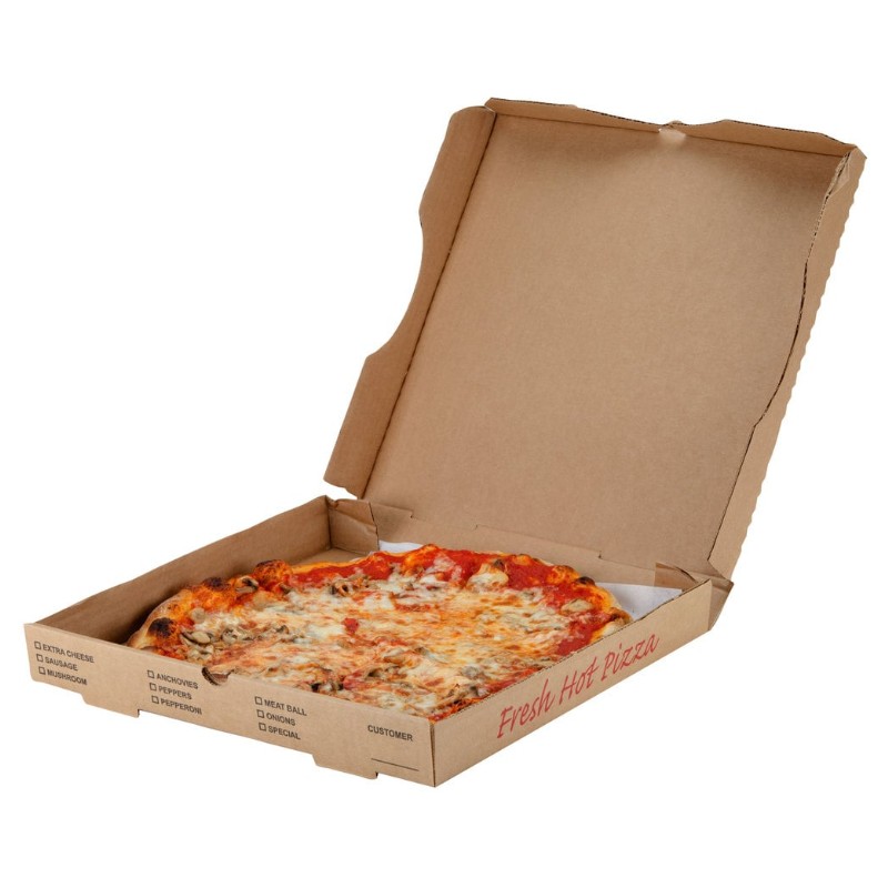 Gedruckte Kraftpizza -Box