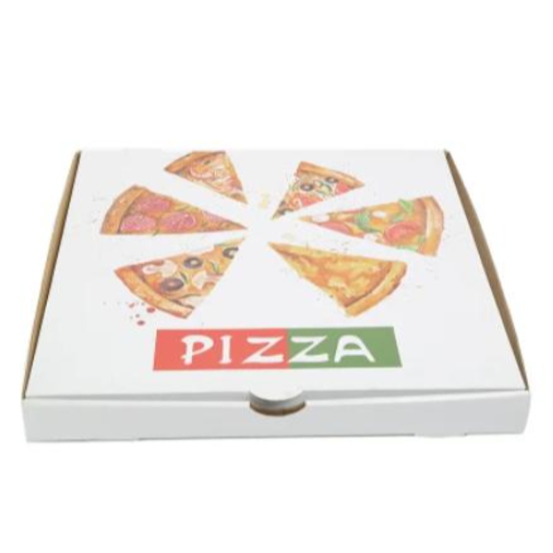 Großhandel Custom Logo gedruckt 8-16 Zoll Umweltfreundliches Box-Paket Food Grade Papier Pizza Box