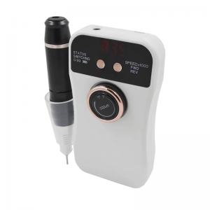 Beste 35000 U \\/ min -Nägel Bohrer wiederaufladbare tragbare Nagelhaut professionelle Nageldatei Elektrische Professionelle Übungen