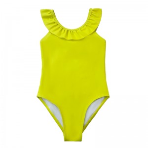 Rüschenstraf Kinder Badebekleidung Clearance Überschussbaby Bikus Girls Bikini Bikini