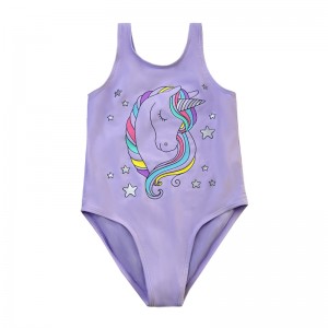 Baby Badebekleidung Custom Print Baby Custom One Piece Badebode Badebekleidung Kinder Solid Farbe