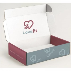 Benutzerdefinierte Luxus -gedruckte Logo Klappbar Karton Kraftpapier Parfüm Kleidung Schuhe Schmuck Verpackung Versandverpackung Mailer Weihnachtsgeschenk Carton Box