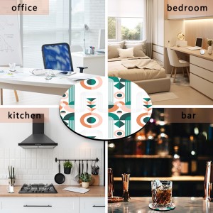 Sublimation Coasters Blanks Neopren quadratische runde Untersetzer für Getränkeauto Untersetzer Sublimation Blank