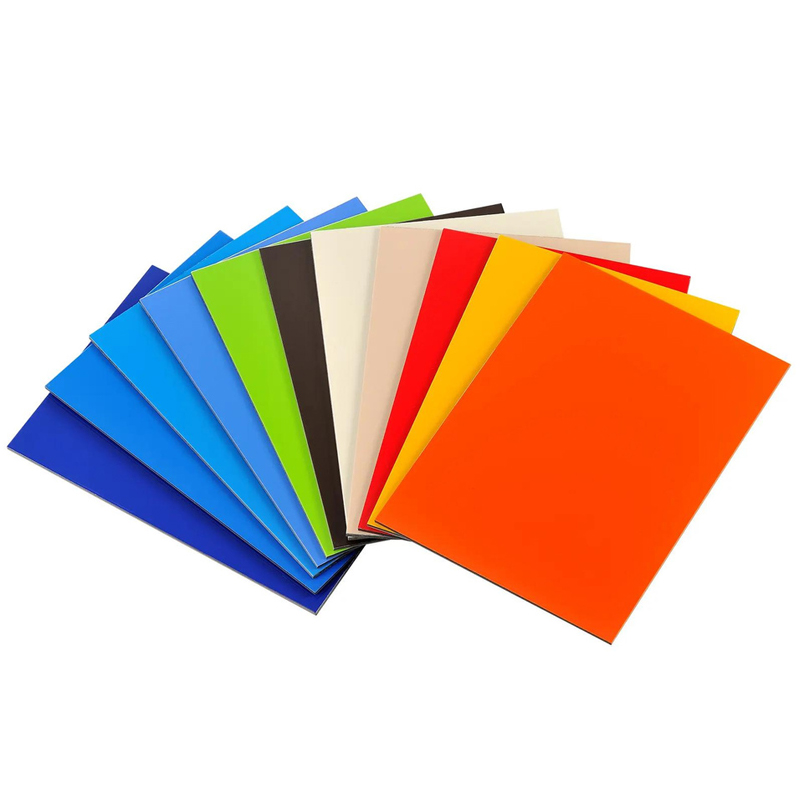 farbenfrohe Papierbrett