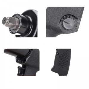 Pneumatische hohe stabile Drehmomentleistung Leichter Gewicht Pneumatischer Wreng