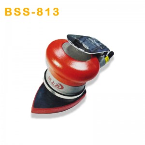 Triangulärer pneumatischer Schleifer vibrierende Hardwarepolier- und Rostentfernungs -Schleifpapier Trockenmühle