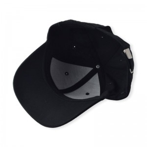 Hot Sale Custom Baseball Cap 2d bestickte Logo Frauen Männer 6 Panel außerhalb Sport Cap Black Curve Rand Kopfbedeckung Sade Baseball Hüte