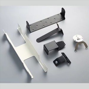 OEM-kundenspezifisches hochpräzises Metallstanzteil, Herstellung von Edelstahlblechen mit Laserschneiden und Biegeteilen