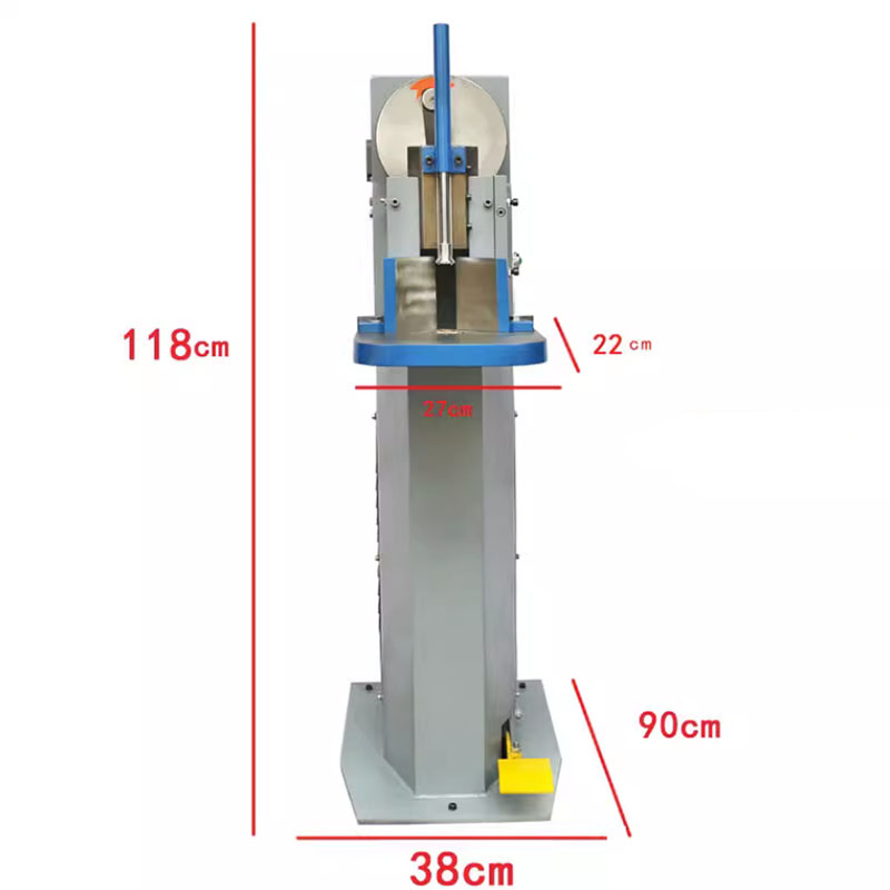 JR-S300 Kleine Plattform Elektrische vertikale Eckenschneidemaschine Runder Eckenschneider