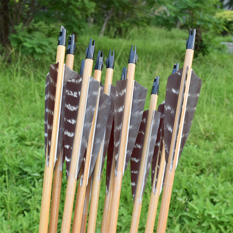 Holzpfeile für traditionelle Bogenschützen