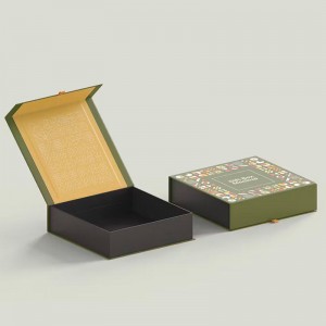 Benutzerdefinierter Flip-Top-Geschenkbox aus Kraftpapier