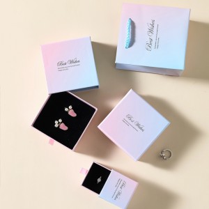 Beste Wünsche Schmuckschubladenschachtel