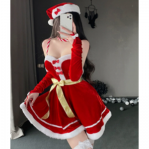 Weihnachtskostüme, Weihnachts -Cosplay -Kleider, Rentier-Performance -Kostüm -Sets mit thematischen Weihnachtsbühne, Weihnachtsmädchenuniformen 141 Preis:$132.99