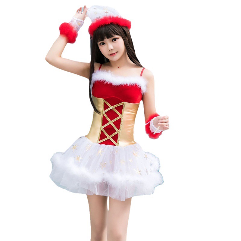 Neu - Stil Weihnachtskostüme plus - Größenstile für Europa und Amerika. Geeignet für Weihnachtsfeiern, Club DS Stage Performance Wear 101 Preis:$89.99