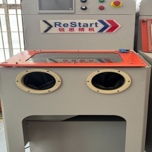 Ausrüstung zum Polieren und Entgraten mit Strahlmittel