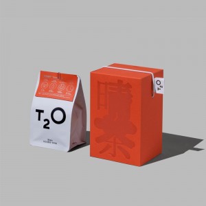 Lebendige Luxus -Papier -Geschenktüte