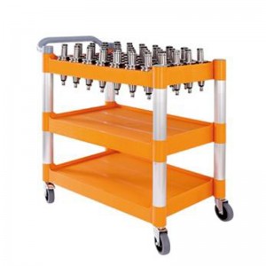 Grüner Werkzeugwagen