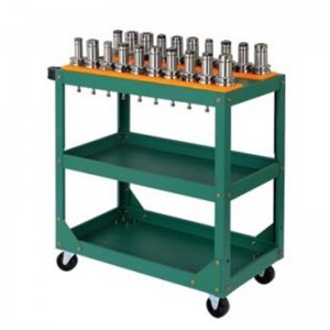 CNC Green Tool Cart Cart