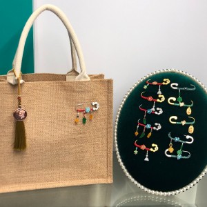 chinesisch-Stil Lucky Brosche