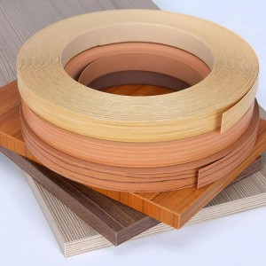 Anpassungsgröße und Farbe der PVC -Möbelkantenklasse