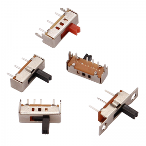 Slide Switch SS13D07 Single-Reihe vier-Pin -Mikro -Kippschalter, vertikaler Kippschalter für Elektrogeräte, 3, 4, 5 und 6 Positionen Schalterschalter
