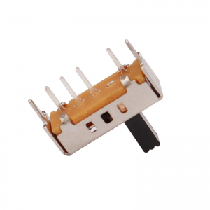 Slide Switch SS13D07 Single-Reihe vier-Pin -Mikro -Kippschalter, vertikaler Kippschalter für Elektrogeräte, 3, 4, 5 und 6 Positionen Schalterschalter