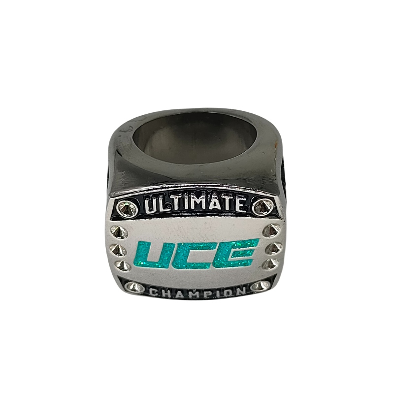 Metall -Strass -Schnalle Ring
