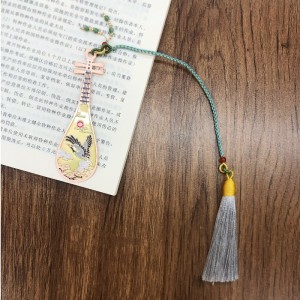 Pipa-geformtes Lesezeichen