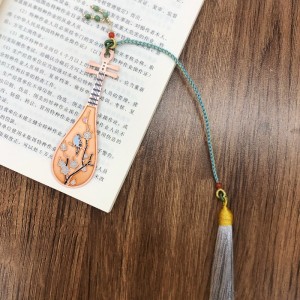 Pipa-geformtes Lesezeichen