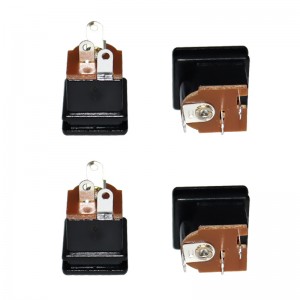 DC Socket DC-207, Direkteinfügung Audio Socket, zwei-Pin Kupferstift Stromladestecke