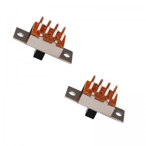 Slide Switch SS23F06 Benutzerdefiniert-doppelt gemacht-Reihe 6-Pin vertikaler Staubsauger -Reiniger Fair -Trockner -Schaltschalter