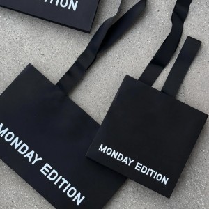 Noir Luxus -Tragetasche