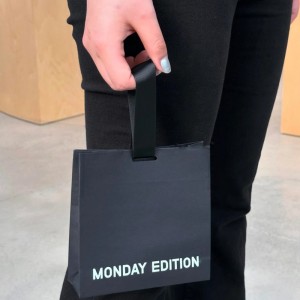 Noir Luxus -Tragetasche