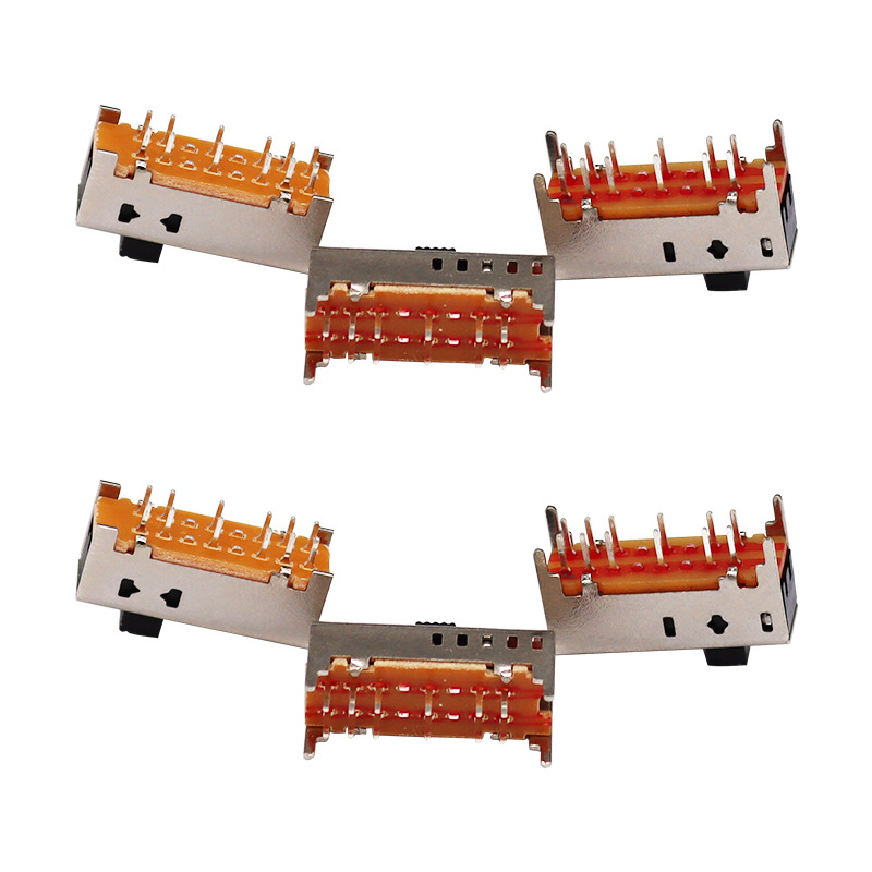 Schleifschalter SS25D01 Doppelte-Reihe 12-Pin Schaltschalter elektronisches Produkt Mikro -vertikaler Schleifschalter