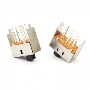 Schleifschalter S23E03 Mikro -Schieberschalter für Haartrockner Weihrauchbrenner, doppelt-Reihe 8-Pin vertikal zwei-Positionsleitschalter