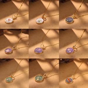 Metall Blumenschmuck Set